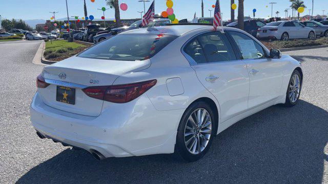 used 2022 INFINITI Q50 car, priced at $33,988