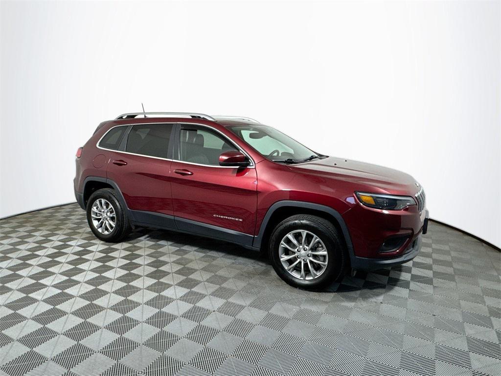 used 2021 Jeep Cherokee car, priced at $19,397