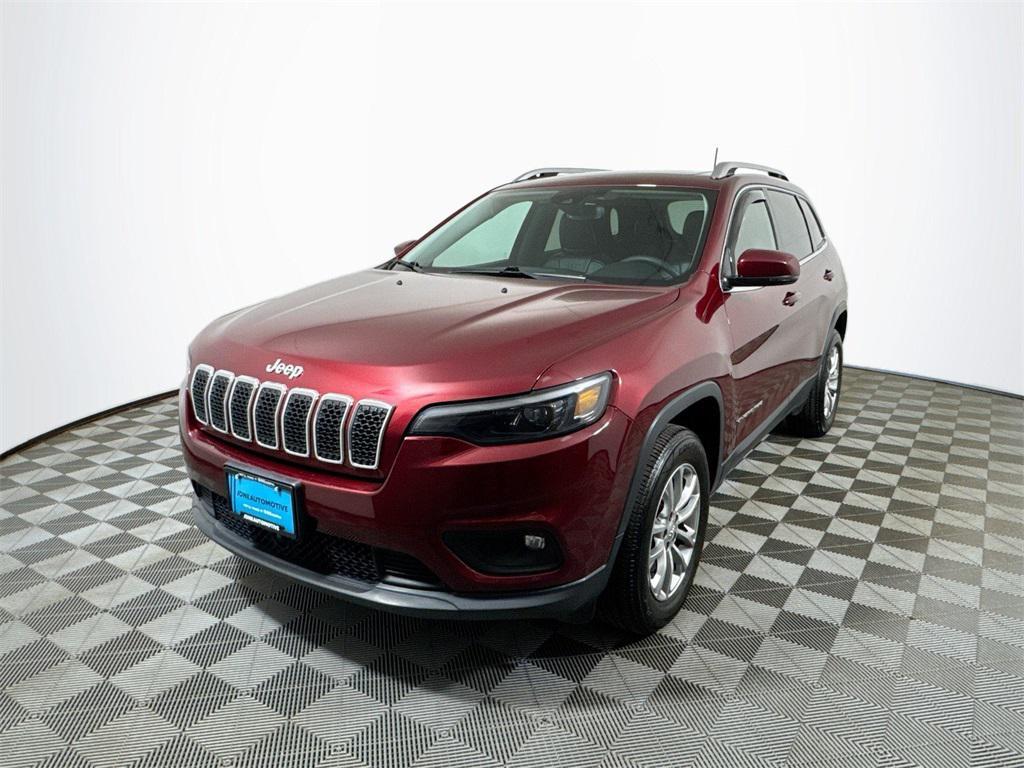 used 2021 Jeep Cherokee car, priced at $19,397