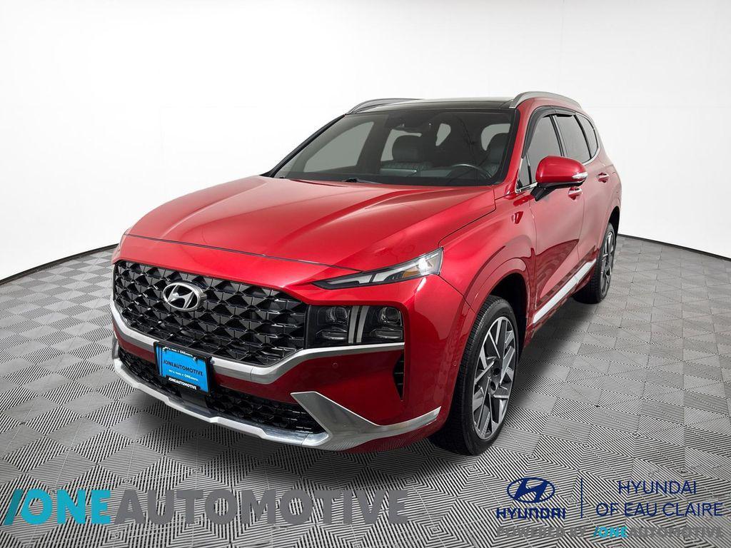 used 2021 Hyundai Santa Fe car, priced at $24,096