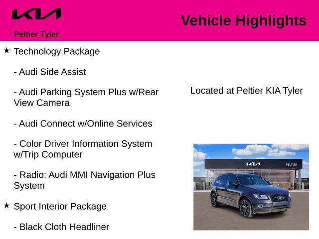 used 2015 Audi Q5 car, priced at $14,985
