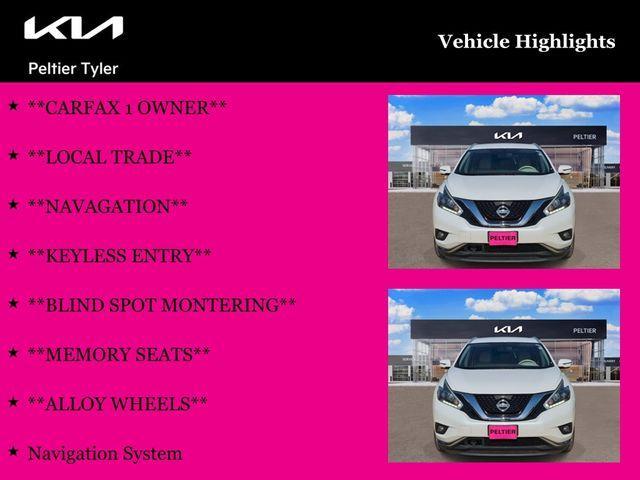used 2018 Nissan Murano car, priced at $15,788