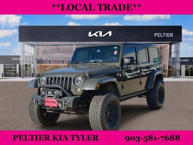 used 2016 Jeep Wrangler Unlimited car, priced at $18,500