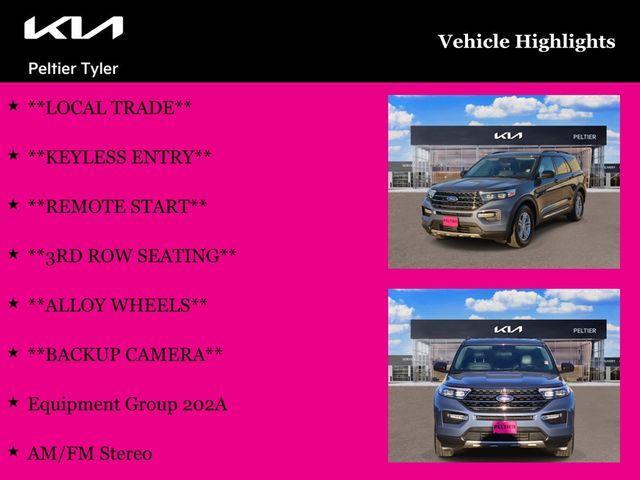 used 2021 Ford Explorer car, priced at $18,750