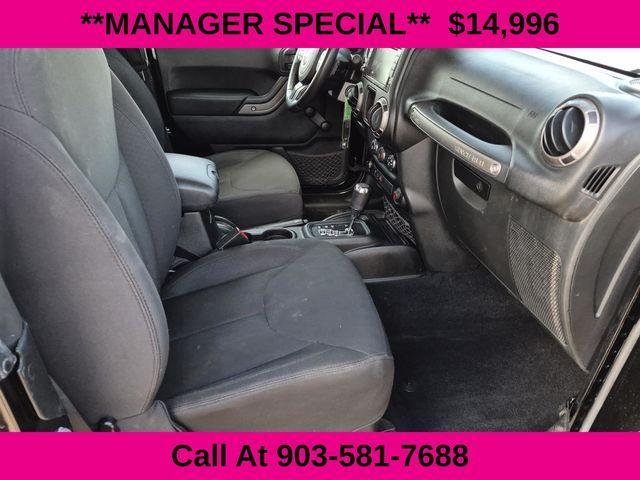 used 2018 Jeep Wrangler JK car, priced at $14,996