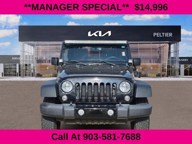 used 2018 Jeep Wrangler JK car, priced at $14,996