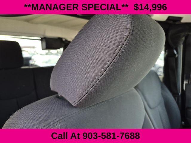 used 2018 Jeep Wrangler JK car, priced at $14,996