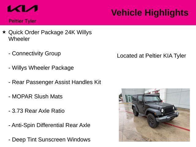 used 2018 Jeep Wrangler JK car, priced at $17,612