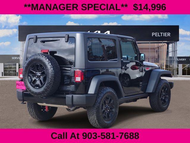 used 2018 Jeep Wrangler JK car, priced at $14,996