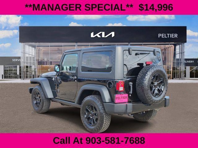 used 2018 Jeep Wrangler JK car, priced at $14,996