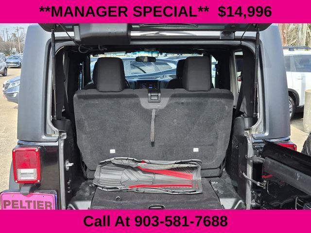used 2018 Jeep Wrangler JK car, priced at $14,996
