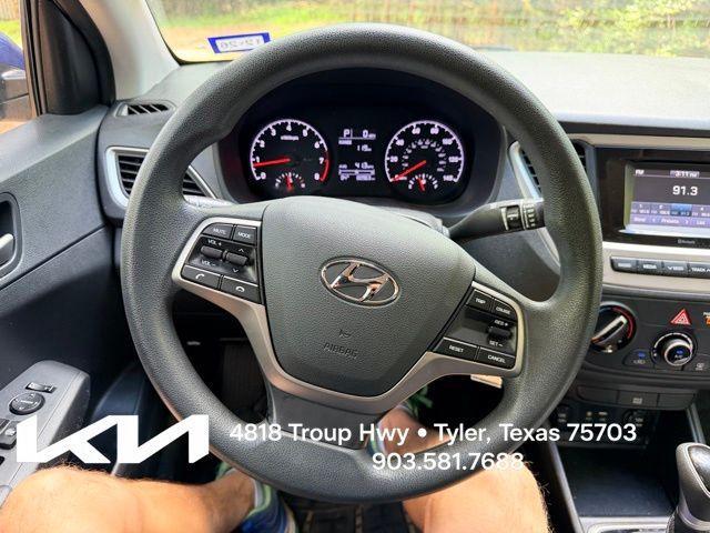 used 2020 Hyundai Accent car, priced at $12,500