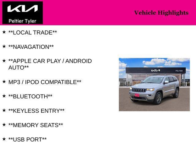 used 2019 Jeep Grand Cherokee car, priced at $18,990