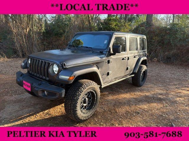 used 2021 Jeep Wrangler Unlimited car, priced at $32,985