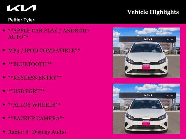used 2023 Kia Forte car, priced at $16,845