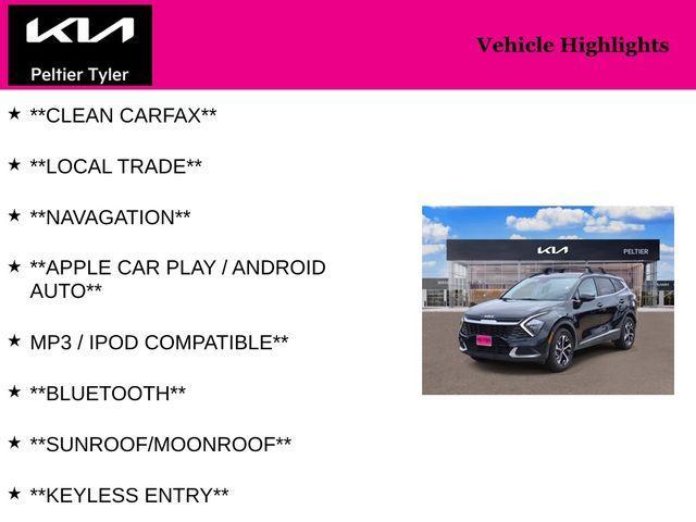 used 2023 Kia Sportage Hybrid car, priced at $18,990