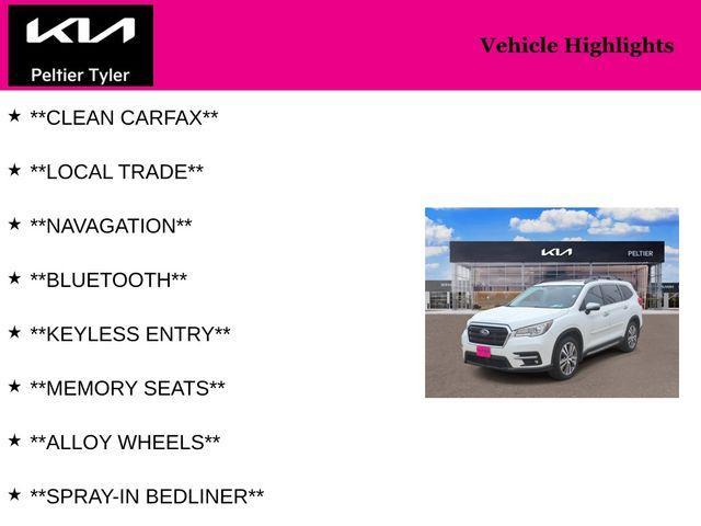 used 2021 Subaru Ascent car, priced at $19,996