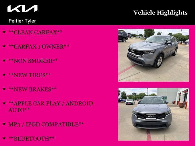 used 2023 Kia Sorento car, priced at $23,875