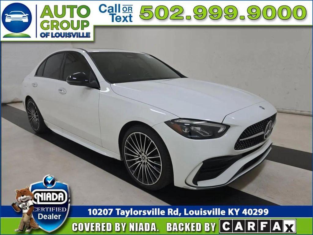 used 2023 Mercedes-Benz C-Class car, priced at $31,974