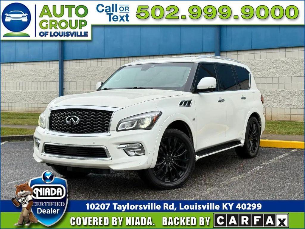 used 2017 INFINITI QX80 car, priced at $18,975