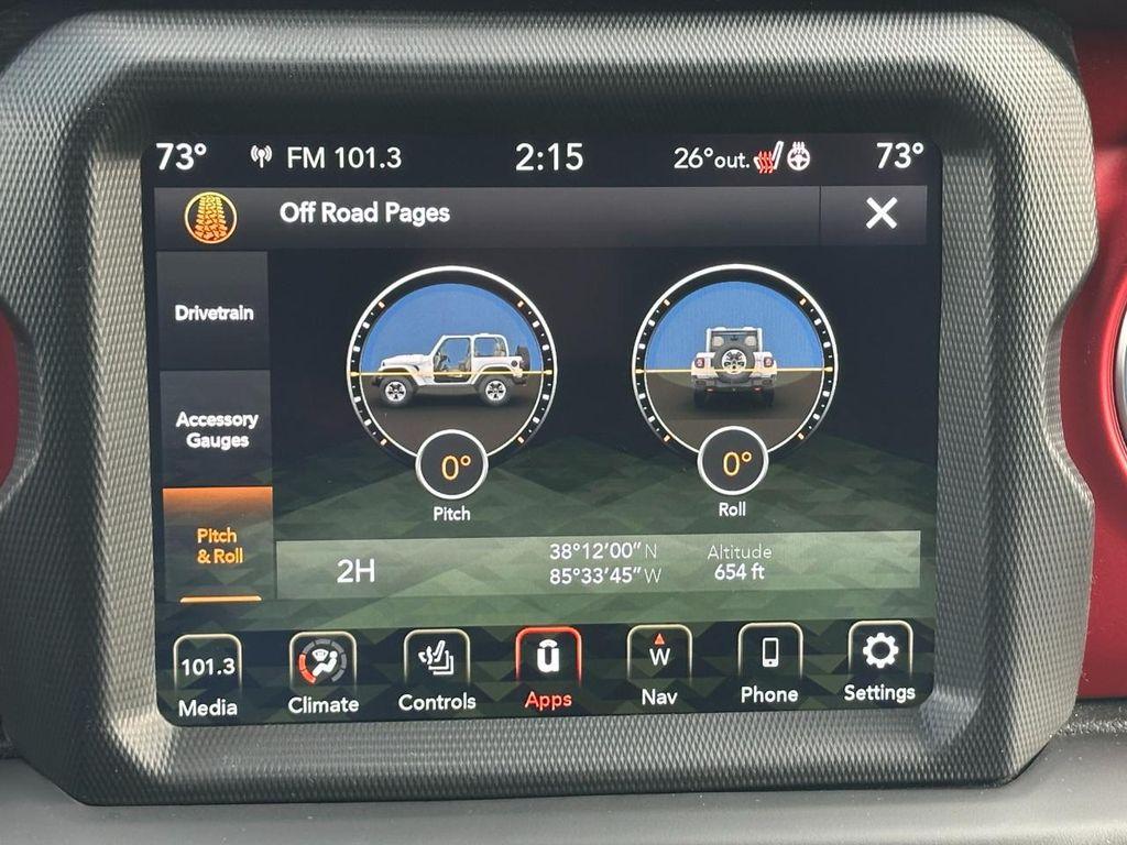 used 2023 Jeep Wrangler car, priced at $35,475