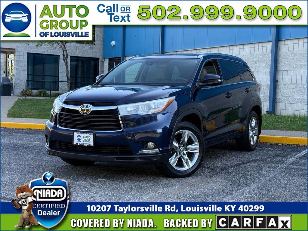 used 2016 Toyota Highlander car, priced at $20,875