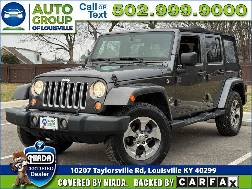 used 2016 Jeep Wrangler Unlimited car, priced at $16,875