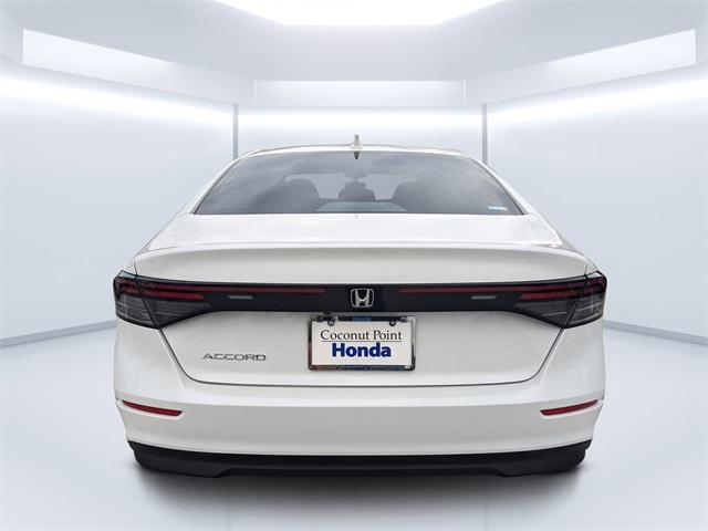 new 2025 Honda Accord car, priced at $29,527