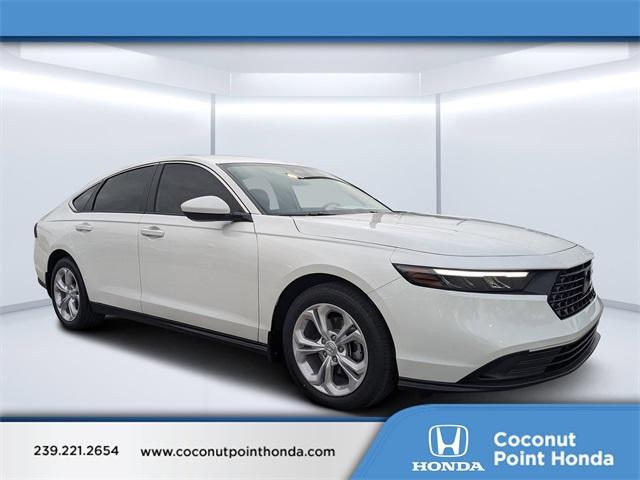 new 2025 Honda Accord car, priced at $29,527