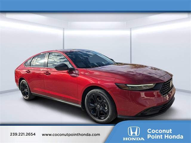 new 2025 Honda Accord car, priced at $31,619