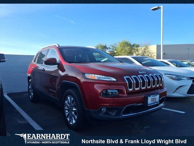used 2017 Jeep Cherokee car, priced at $14,491