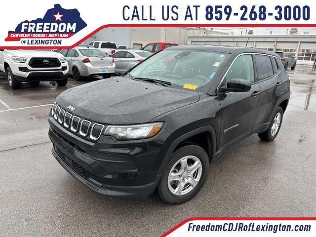 used 2022 Jeep Compass car, priced at $19,500