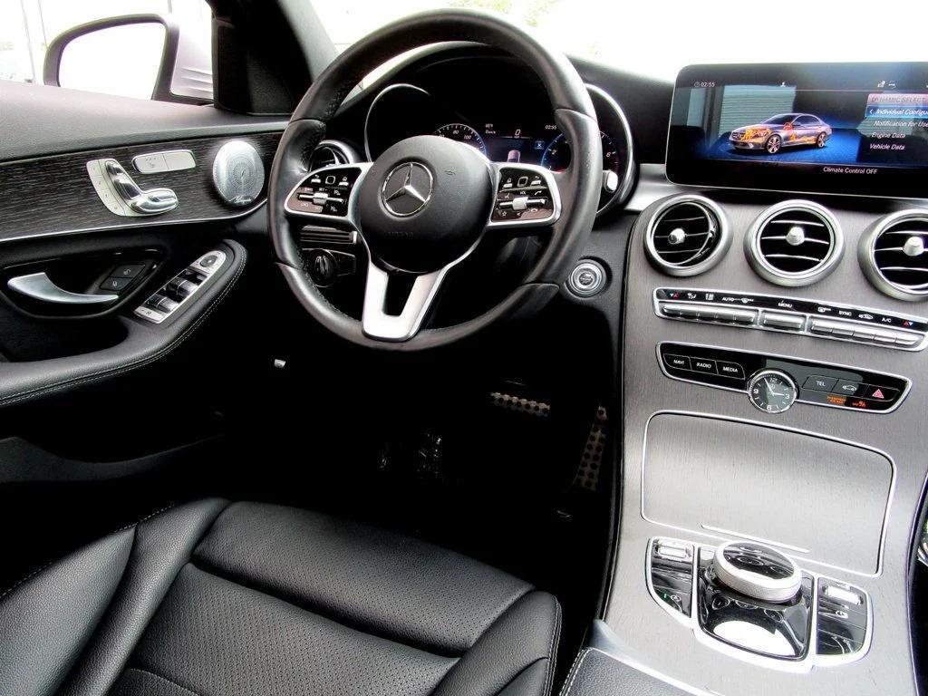 used 2021 Mercedes-Benz C-Class car, priced at $25,985