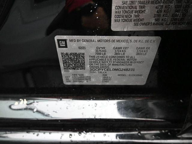 used 2021 Chevrolet Silverado 1500 car, priced at $36,469