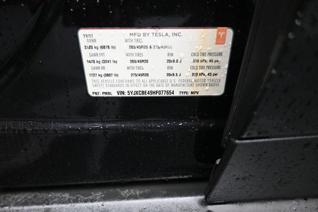 used 2017 Tesla Model X car, priced at $28,319