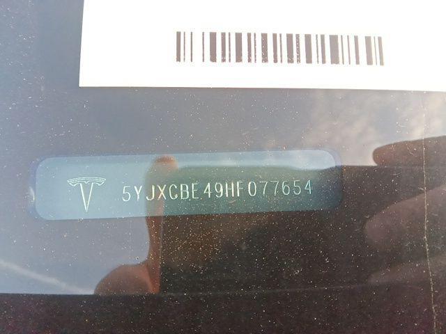 used 2017 Tesla Model X car, priced at $30,933