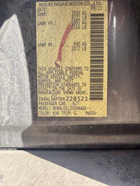 used 2014 Nissan Altima car, priced at $5,651