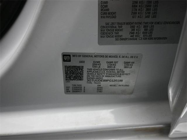 used 2023 GMC Sierra 1500 car, priced at $37,499