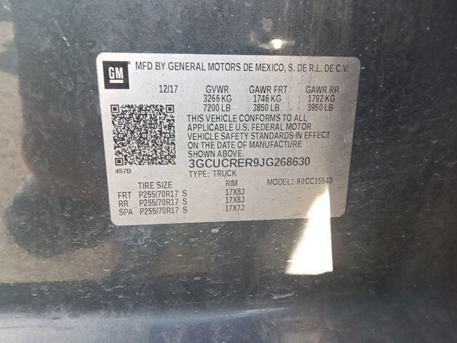 used 2018 Chevrolet Silverado 1500 car, priced at $19,507
