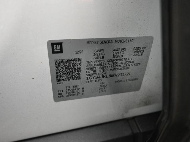 used 2021 Cadillac Escalade ESV car, priced at $53,820