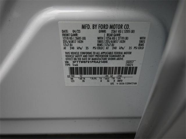 used 2023 Ford Maverick car, priced at $24,461