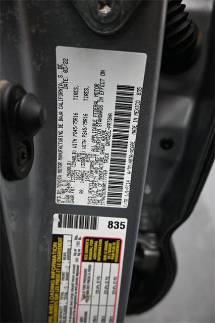 used 2022 Toyota Tacoma car, priced at $27,500