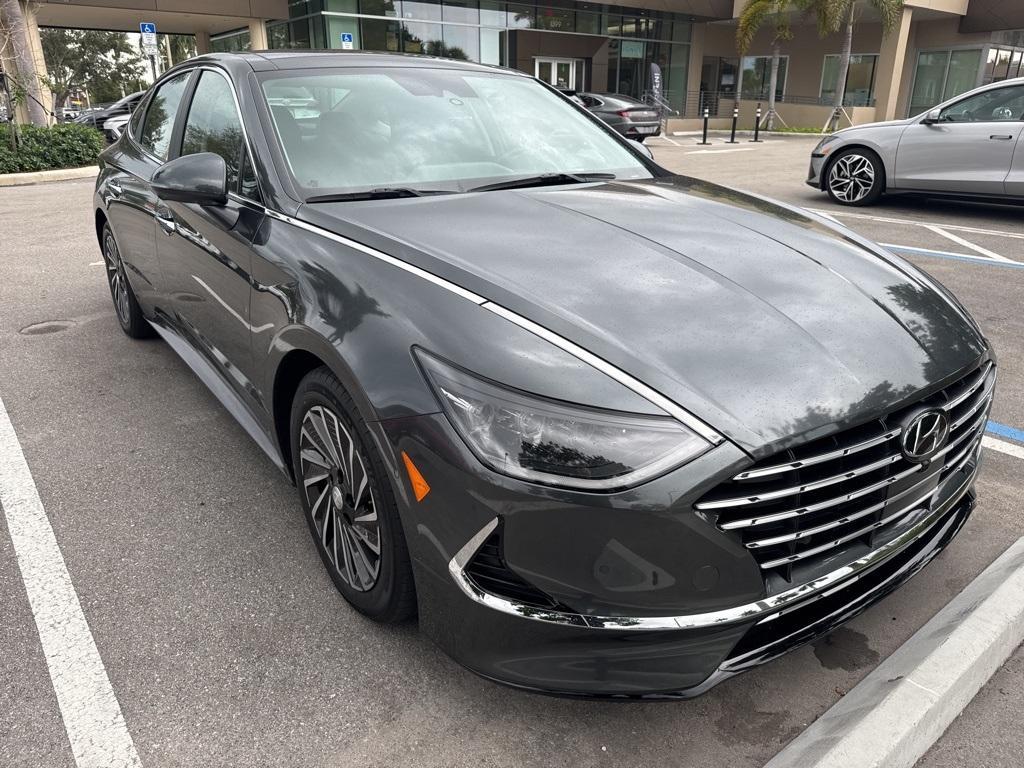 used 2023 Hyundai Sonata Hybrid car, priced at $24,885