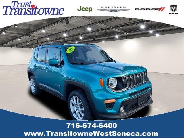 used 2021 Jeep Renegade car, priced at $16,505