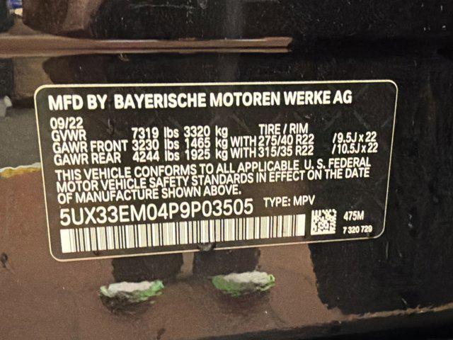 used 2023 BMW X7 car, priced at $76,689