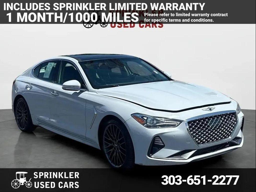 used 2020 Genesis G70 car, priced at $21,595