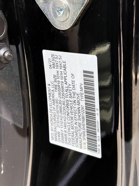 used 2022 Honda Odyssey car, priced at $29,999