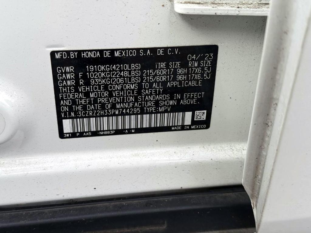 used 2023 Honda HR-V car, priced at $23,999