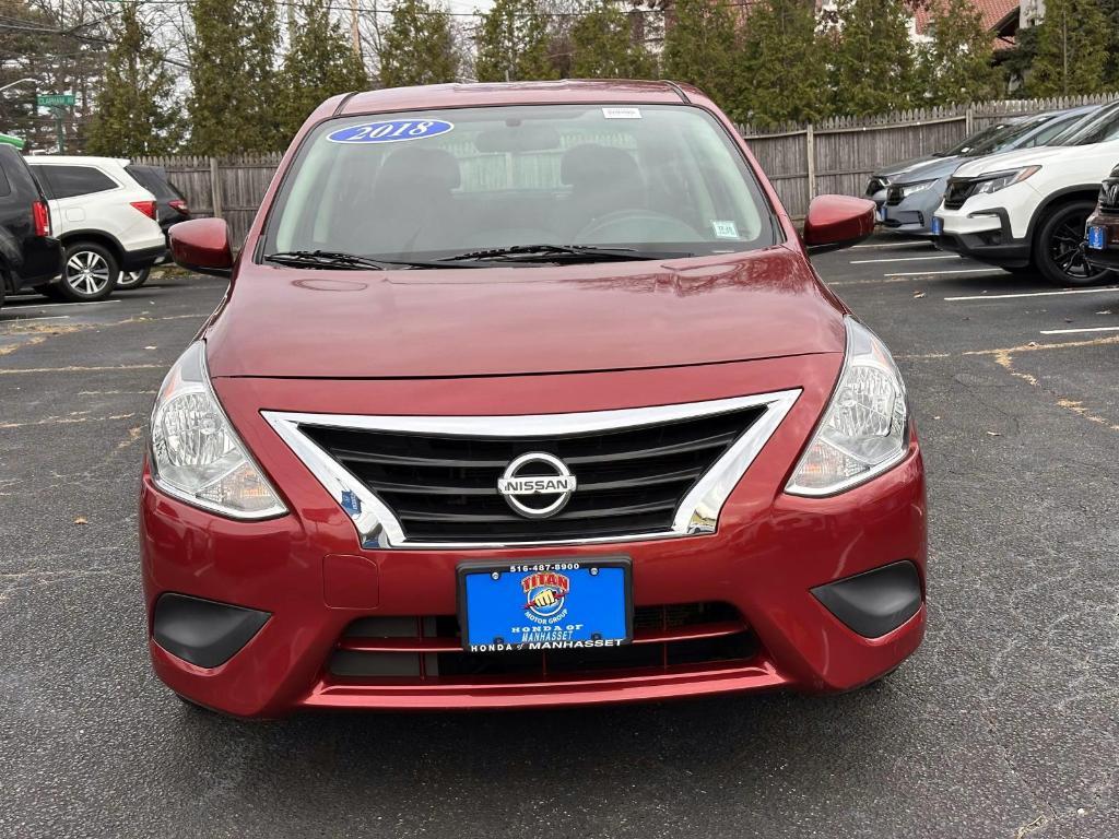 used 2018 Nissan Versa car, priced at $7,995