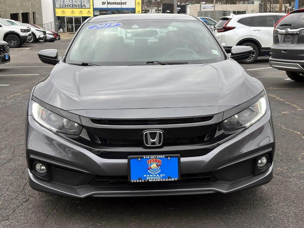 used 2019 Honda Civic car, priced at $17,800